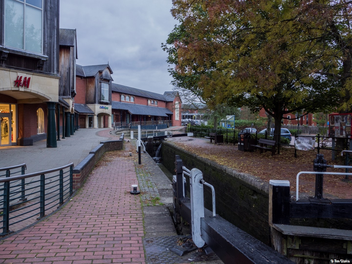 Banbury Lock in the Heart of the Town. Tim's One Photograph a Day